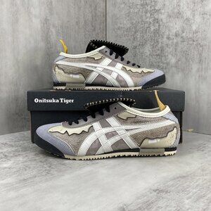 Pandaprank X Onitsuka Tiger Mexico 66 “Distressed Cowboy” Sneakers